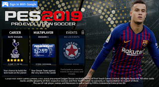  A new android soccer game that is cool and has good graphics Dream League Soccer Mod PES 2019 v1