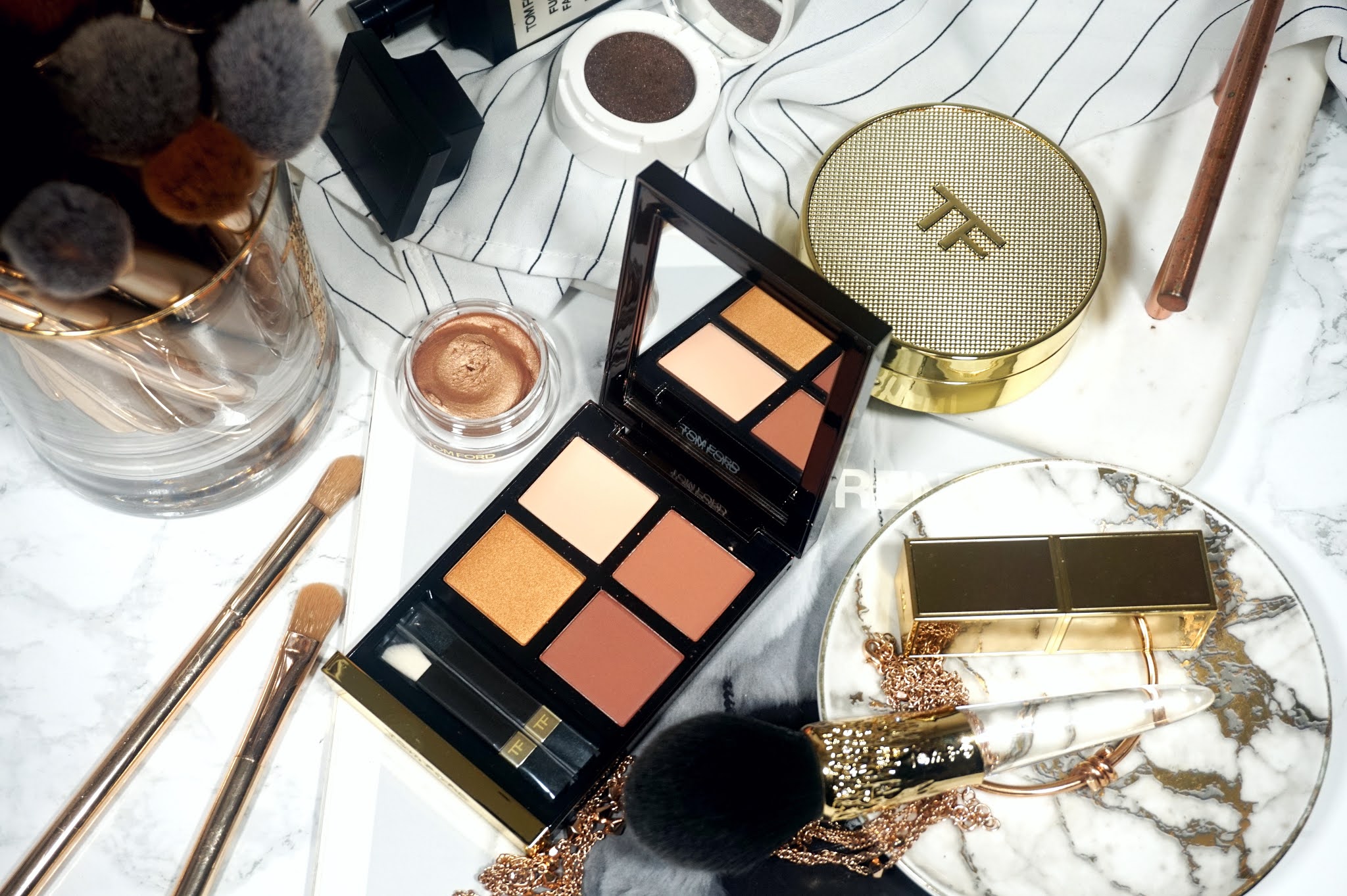 Tom Ford Desert Fox Eye Color Quad Review and Swatches