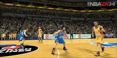 Euroleague Basketball is coming to NBA 2K14