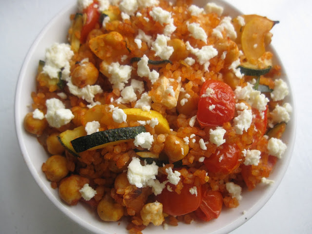 Mediterranean Style Stuffed Peppers