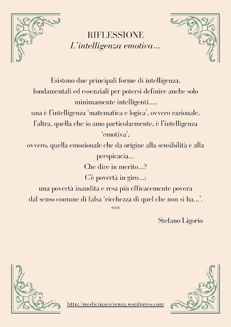 Riflessione di Stefano Ligorio
