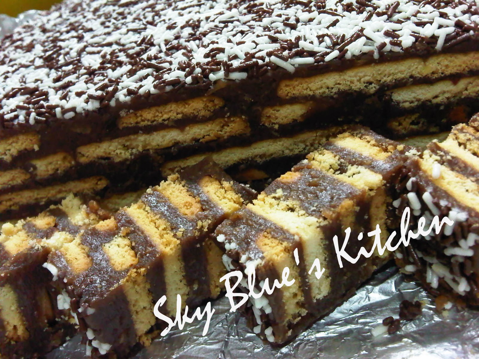 Melley Mey's Kitchen : ~ Resipi Kek Batik