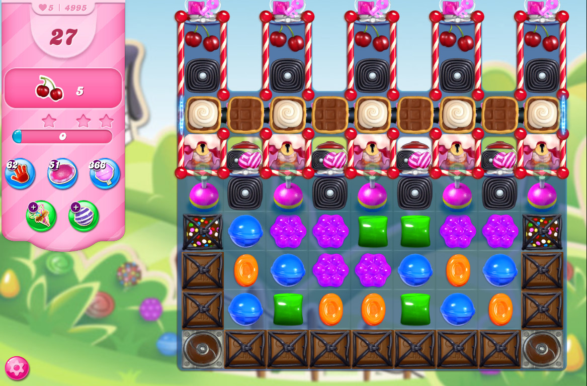 Candy Crush Saga level 4995