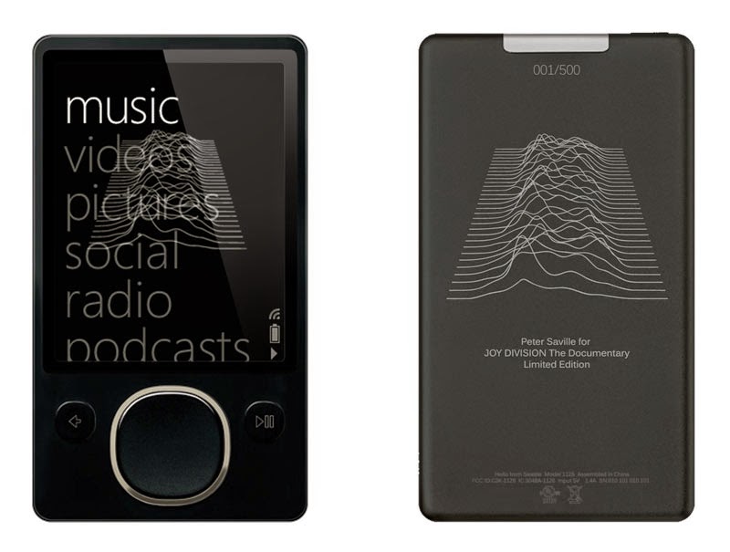 Zune 80 GB Video MP3 Player, Joy Division Limited Edition On Sale Now ,Each of the 500 Limited Edition Joy Division Zune players is individually numbered