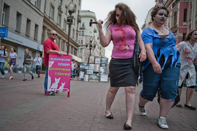 Moscow Zombie Walk 2010