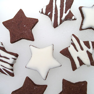 Chocolate Star Cookies by Nina's Show & Tell