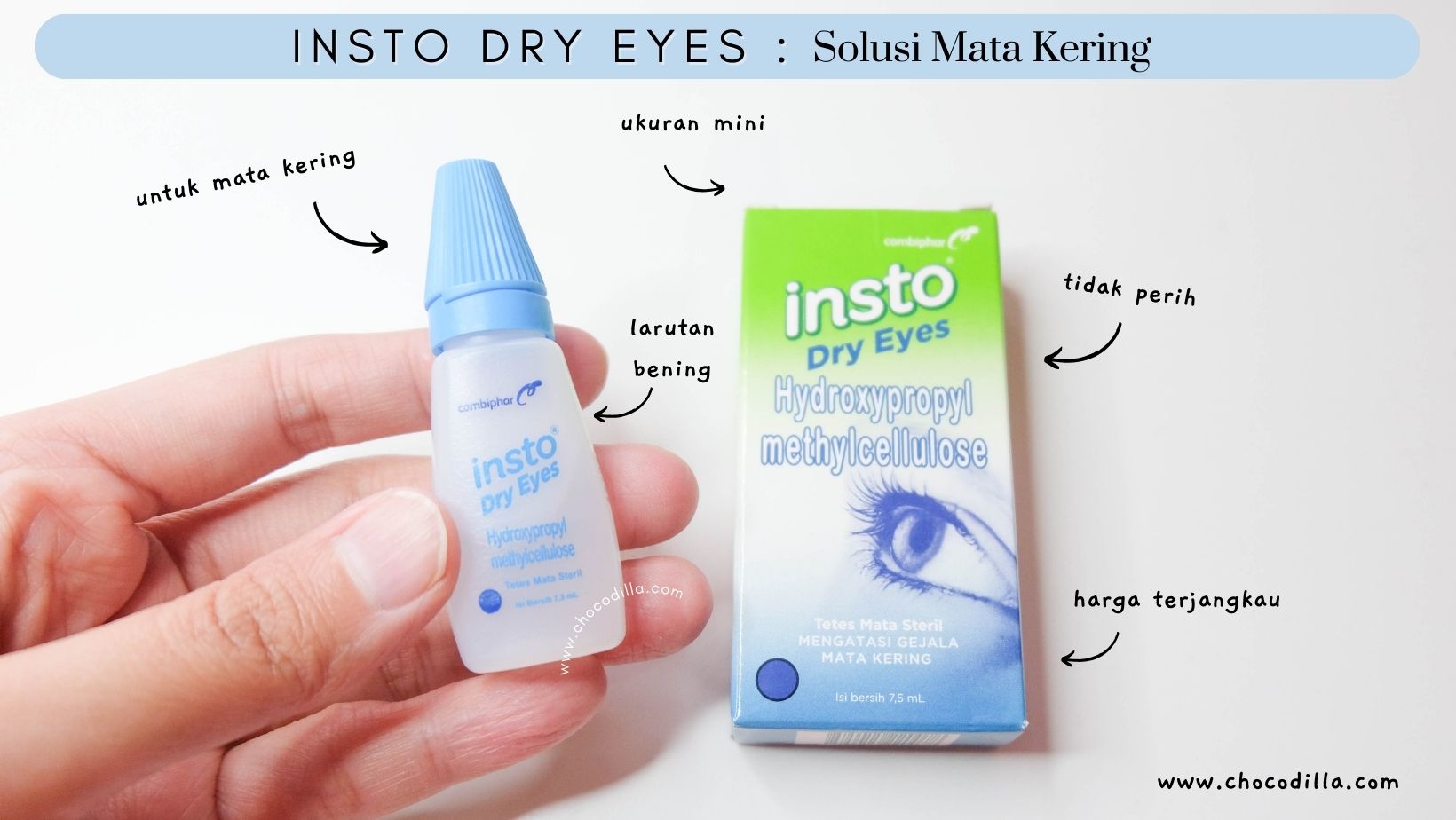 Insto Dry Eyes : Solusi Mata Kering karena Menatap Layar Gawai Terlalu Lama