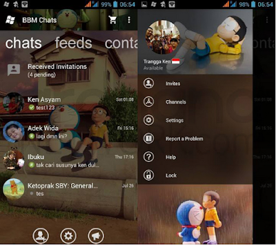 BBM Windows Phone Doraemon Apk v2.10.0.35