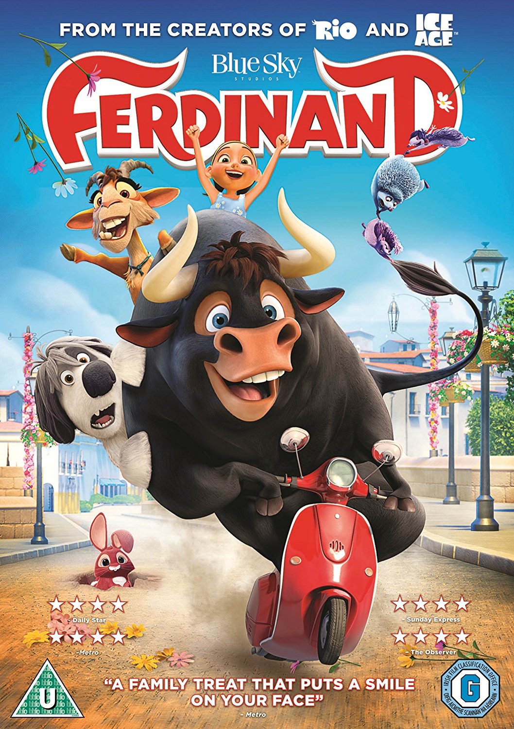 Uk Out Today Animated Hit Ferdinand Starring David Tennant Available On Dvd Blu Ray - roblox animation movie dvd