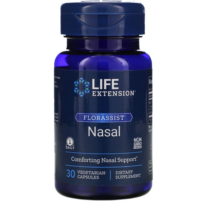 Life Extension, FLORASSIST Nasal, 30 Vegetarian Capsules