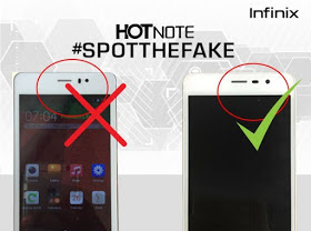 Fake Infinix Hot note 