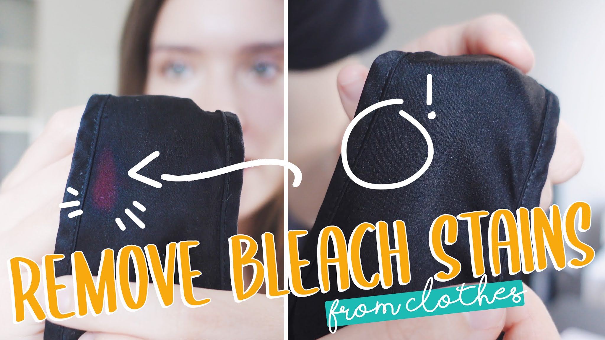 julia caban: How to remove Bleach Stains from clothes