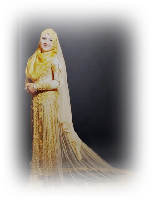 baju kebaya muslim untuk akad nikah