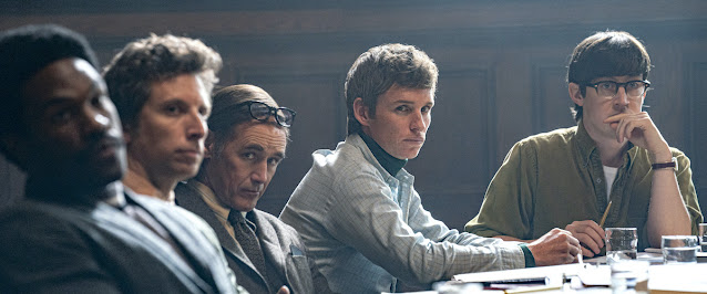 Yahya Abdul-Mateen II Ben Shenkman Mark Rylance Eddie Redmayne Alex Sharp | Aaron Sorkin's The Trial of the Chicago 7 on Netflix