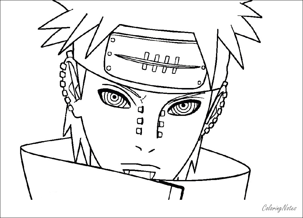 Download Naruto Coloring Pages Free Printable | Sasuke, Kakashi ...