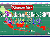 Download Media Pembelajaran  IPS Negara-Negara ASEAN Kelas 6 SD/MI