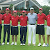 Selección mexicana de golf entrena en campo “El Camaleón” de Mayakoba, antes de partir a Japón