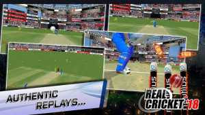 Real Cricket 3D 18 MOD APK+Data