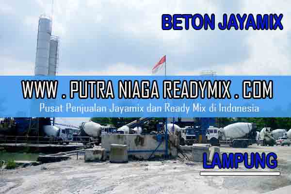 Harga Beton Jayamix Lampung Selatan