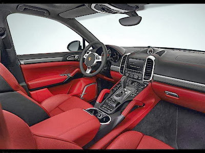  Porsche Cayenne Turbo S model years 2013 From the inside