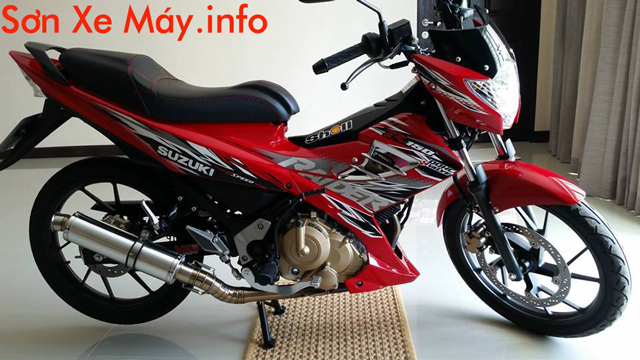 Suzuki Raider 150 sơn màu đỏ zin cực đẹp