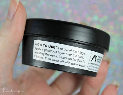 Lush Cosmetics Oatifix Fresh Face Mask