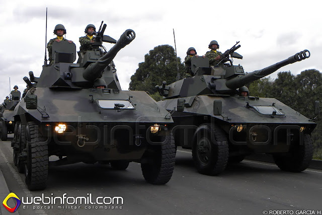 EE-9 Cascavel Ejército Colombia