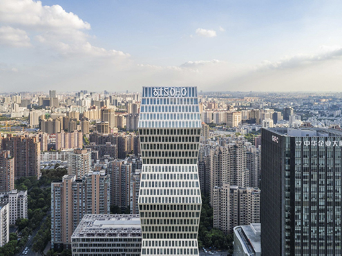 SOHO-Gubei-Tower-Highrise-Shanghai-China-KPF-Architects