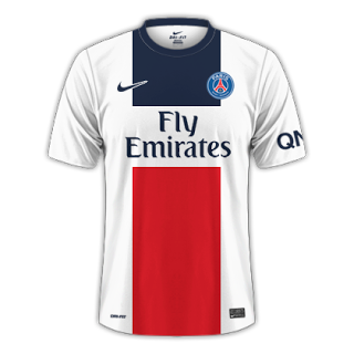 Jersey Paris Saint Germain ( PSG ) Away 2013-2014