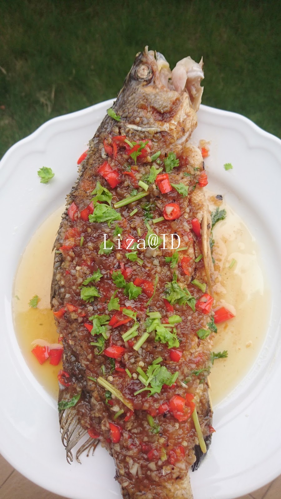INTAI DAPUR: Fried Fish with Chili Sauce / Plaa Raad Prik