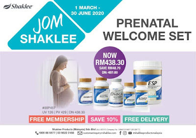 JOM SHAKLEE - PRENATAL SET