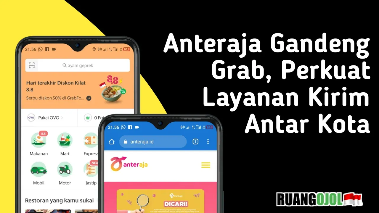 Anteraja Gandeng Grab,  Perkuat Layanan Kirim Antar Kota | Kerja Sama Resmi!