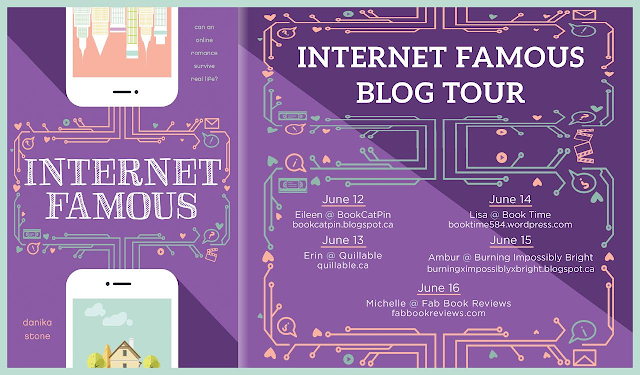 Internet Famous Blog Tour postcard