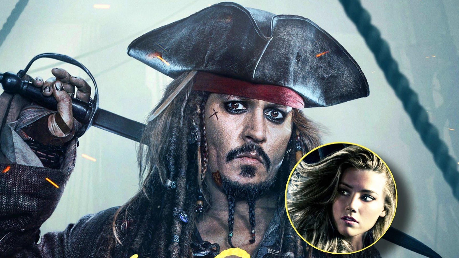 Pirates of the Caribbean 5: Dead Men Tell No Tales Johnny Depp Jack Sparrow Disney Drive Angry Amber Heard Piper Lee Summit Entertainment