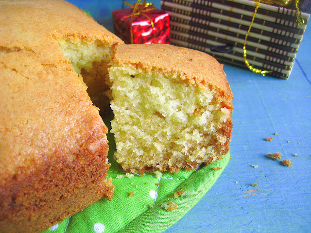 vanilla sponge cake