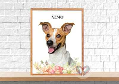 Beautiful Jack Russel Terrier portrait for an unforgettable memory.