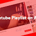  Menampilkan Playlist Video Youtube Di Blog AMP HTML