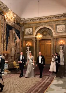Swedish royals hosted a Representation Dinner
