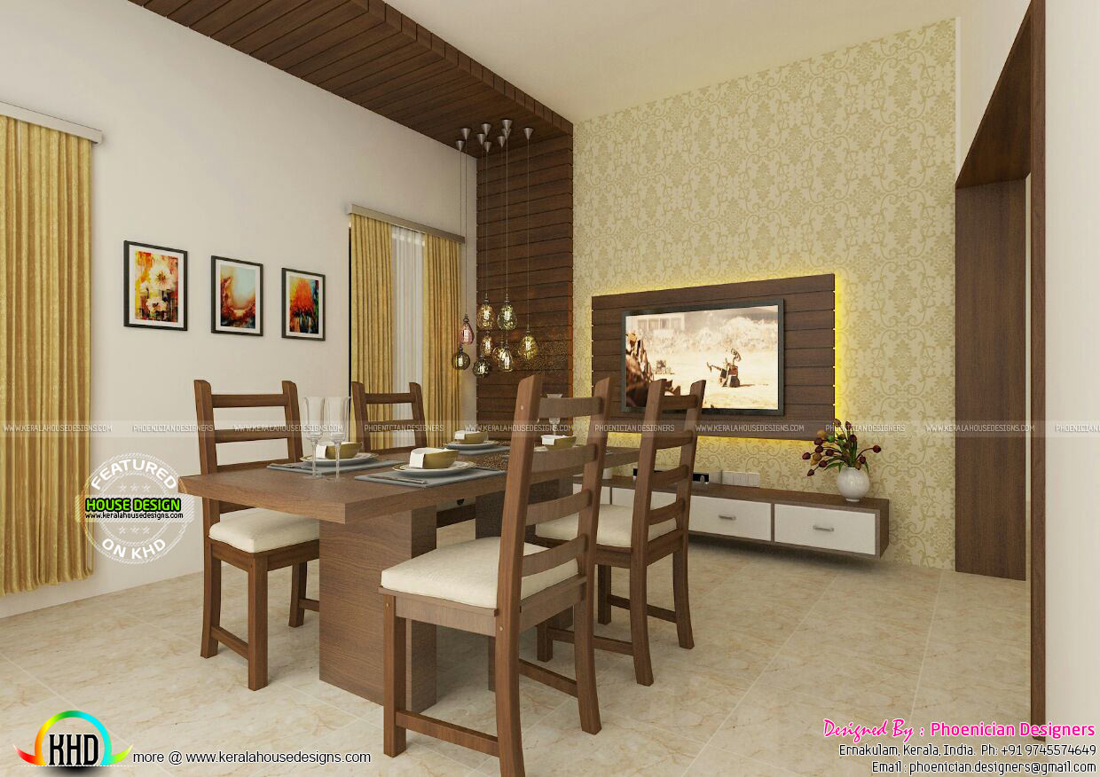 Budget Kerala interior  designs  Kerala home  design  and 