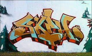 Graffiti Alphabet Tagging Bubble 