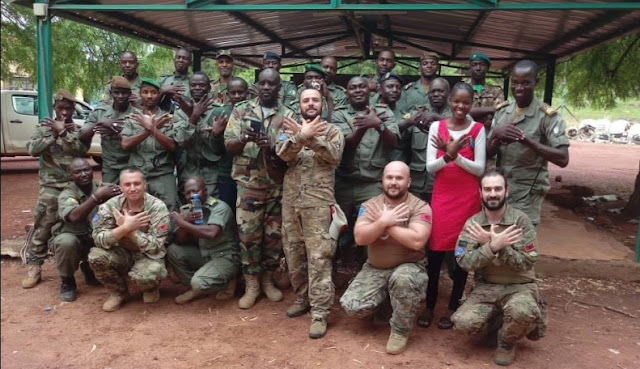 Albanian Military Troops on the EU mission in Mali