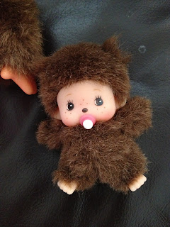 Monchhichi chicaboo mother care pink baby