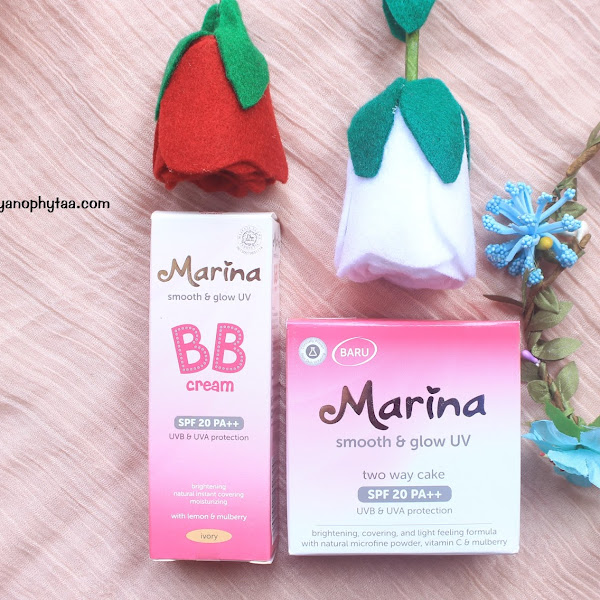 (Sponsored) Review Marina Smooth & Glow UV BB Cream + Two Way Cake (Ivory)