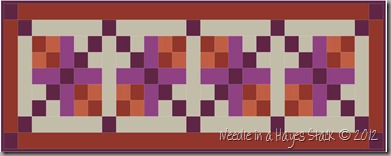 5 Table Runner - Colors (18 x 54)