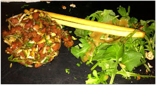 image tartare de magret L'atelier de l'écharpe à Toulouse