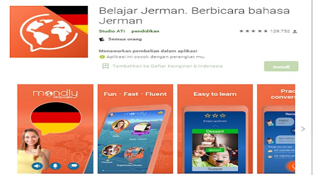 Aplikasi Belajar Bahasa Jerman