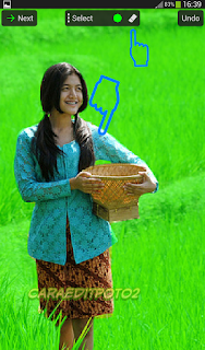 Edit foto merubah warna