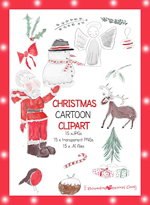 Christmas Cartoon Clipart Image