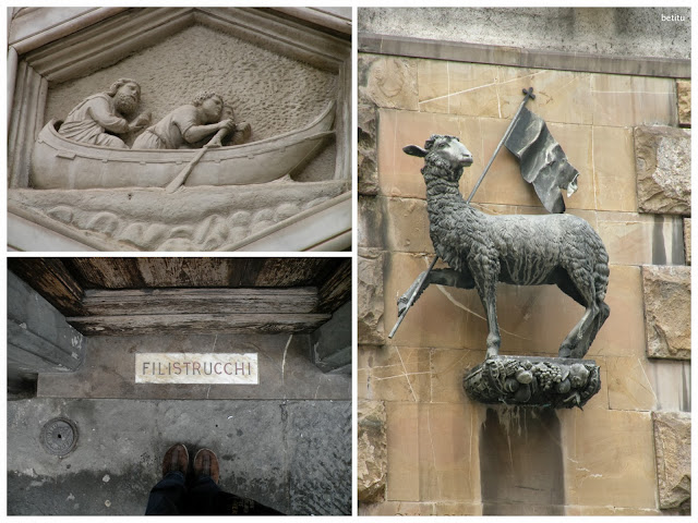 Collage of details found in Firenze