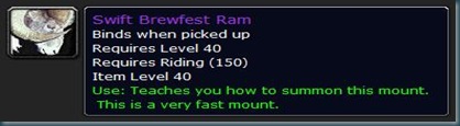 Swift Brewfest Ram